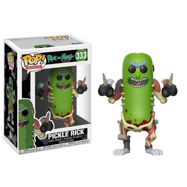 Funko POP! Animation - Rick and Morty: Pickle Rick Vinyl Figure [Toys, Ages 17+, #333]