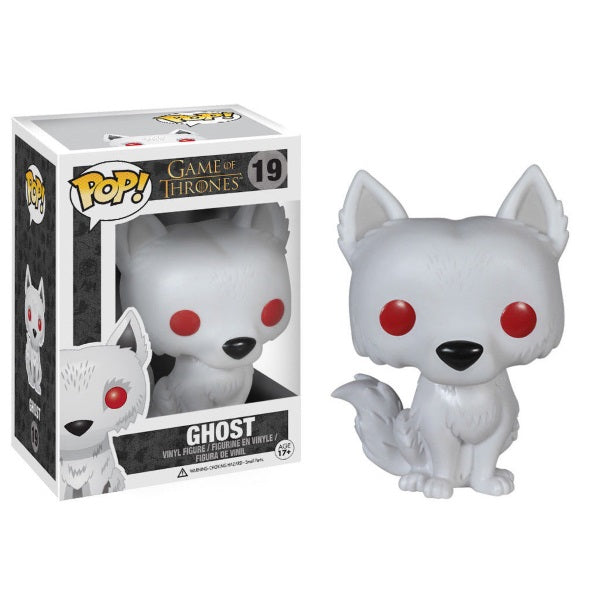 Funko POP! - Game of Thrones: Ghost Vinyl Figure [Toys, Ages 17+, #19]