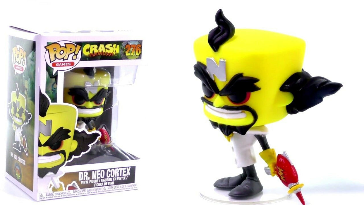 Funko POP! Games - Crash Bandicoot: Dr. Neo Cortex Vinyl Figure [Toys, Ages 3+, #276]