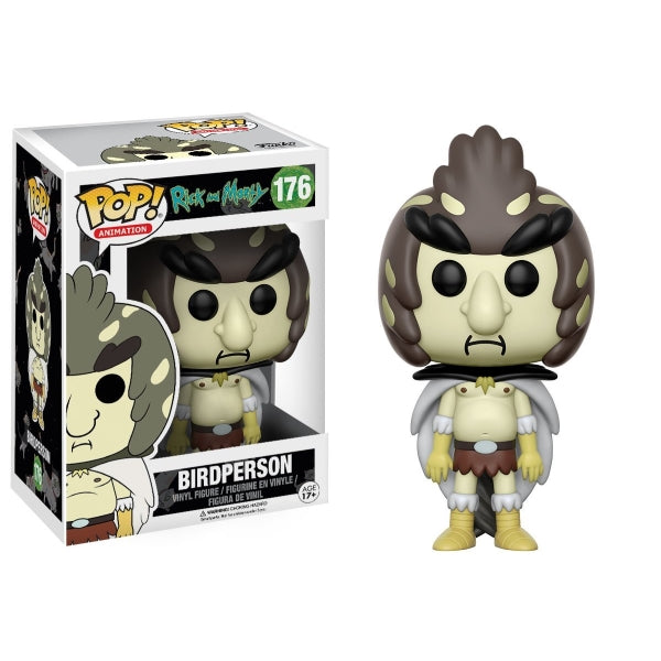 Funko POP! Animation - Rick and Morty: Birdperson Vinyl Figure [Toys, Ages 17+, #176]