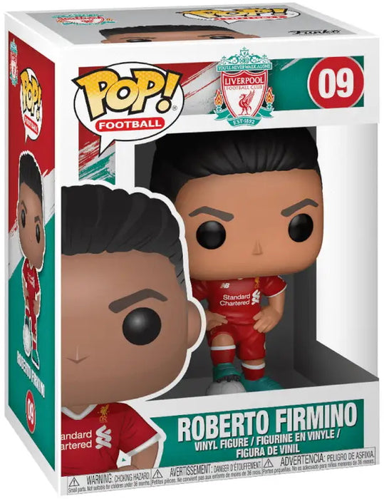 Funko POP! Football: Liverpool - Roberto Firmino Vinyl Figure [Toys, Ages 3+, #9]