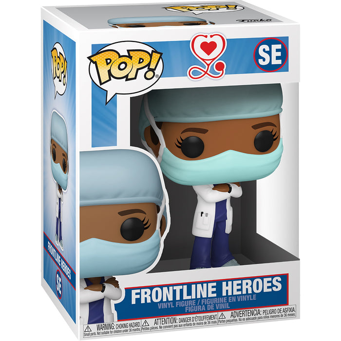 Funko POP! Heroes: Front Line Worker - Female Hospital Worker [Toys, Ages 3+, #2]