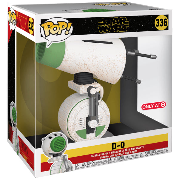 Funko POP! Star Wars: The Rise of Skywalker - D-0 Super Sized 10 Inch Vinyl Figure [Toys, Ages 3+, #336]