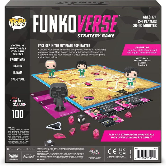 Funkoverse Strategy Game: Squid Game 100 [Board Game, 2-4 Players]