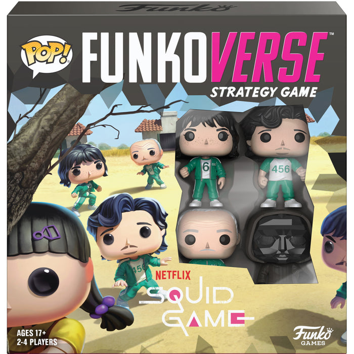 Funkoverse Strategy Game: Squid Game 100 [Board Game, 2-4 Players]