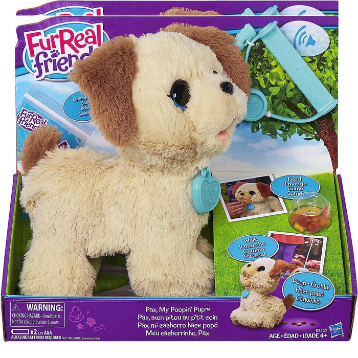 FurReal Friends Pax, My Poopin' Pup [Toys, Ages 4+]