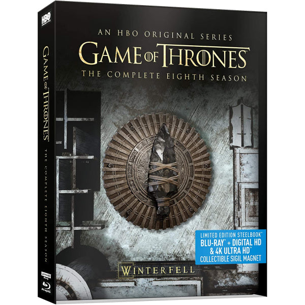 Game of Thrones: The Complete Eighth Season - 4K Limited Edition SteelBook [Blu-ray  + 4K UHD + Digital Box Set]