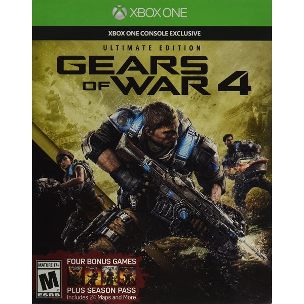 Gears of War 4 Ultimate Edition - Includes Steelbook & Season Pass + Early Access [Xbox One]