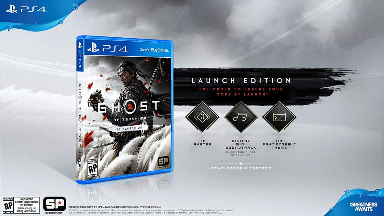 Ghost of Tsushima - Launch Edition [PlayStation 4]