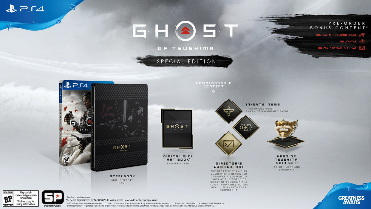 Ghost of Tsushima - Special Edition [PlayStation 4]
