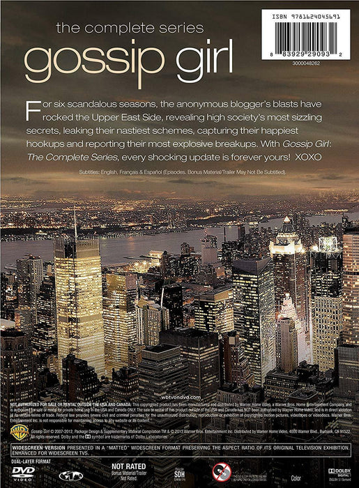 Edited the DVD cover of season two of Gossip Girl to make a cover
