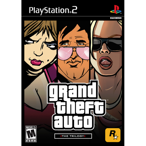 Grand Theft Auto: The Trilogy - III, Vice City, San Andreas [PlayStation 2]