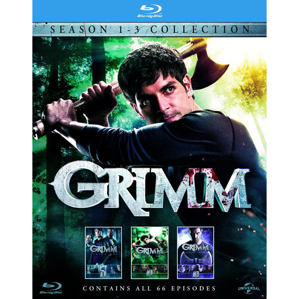 Grimm: Season 1-3 Collection [Blu-Ray Box Set]