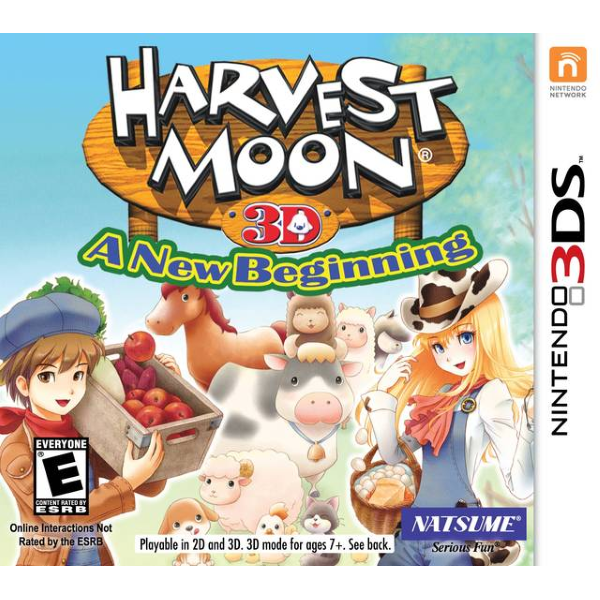 Harvest Moon 3D: A New Beginning [Nintendo 3DS]