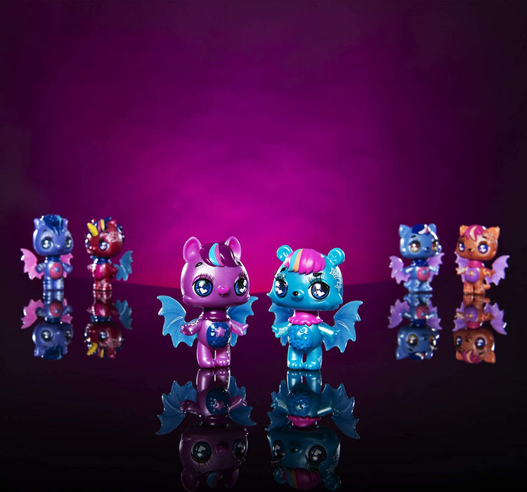 Hatchimals: Glow Up - 3-inch Magic Dusk Collectible Figures with Glow-in-the-Dark Wings [Toys, Ages 5+]