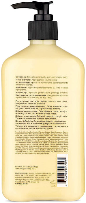 Hempz Sweet Pineapple & Honey Melon Herbal Body Moisturizer - 500mL [Skincare]