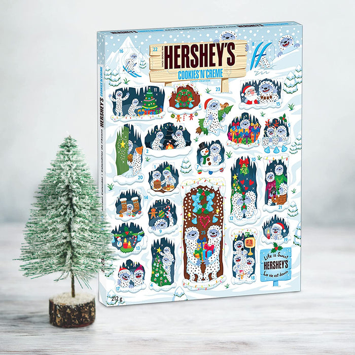 Hershey's Cookies 'N Creme Advent Calendar 2022 - 212g [Snacks & Sundries]