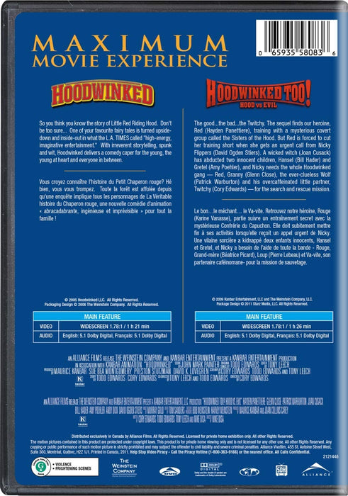 Hoodwinked / Hoodwinked Too!: Hood vs. Evil [DVD Box Set]