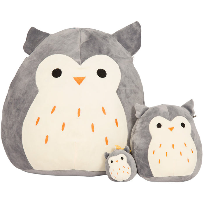 Squishy SquooShems Squishmallows - Hoot 16" Plush Owl Pillow [Toys, Ages 4+]