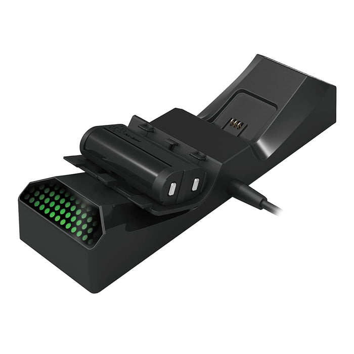 HORI Dual Charge Station Designed for Xbox [Xbox Series X/S / Xbox One Accessory]
