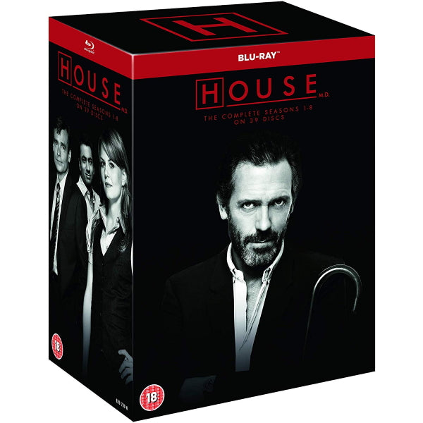 House M.D. - The Complete Series - Seasons 1-8 [Blu-Ray Box Set]