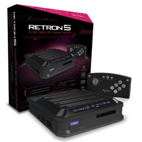 Hyperkin RetroN 5 Video Gaming System - Black [Retro System]