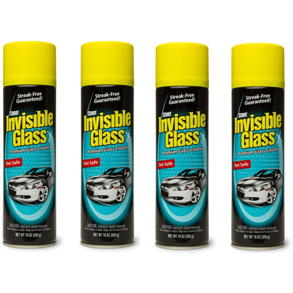 Invisible Glass Premium Glass Cleaner - 4-Pack - 4x539g / 19 Oz [House & Home]