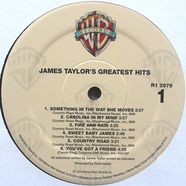 James Taylor - Greatest Hits [Audio Vinyl]