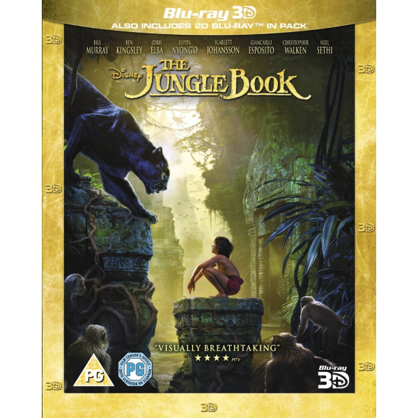 Disney's The Jungle Book [3D + 2D Blu-Ray]