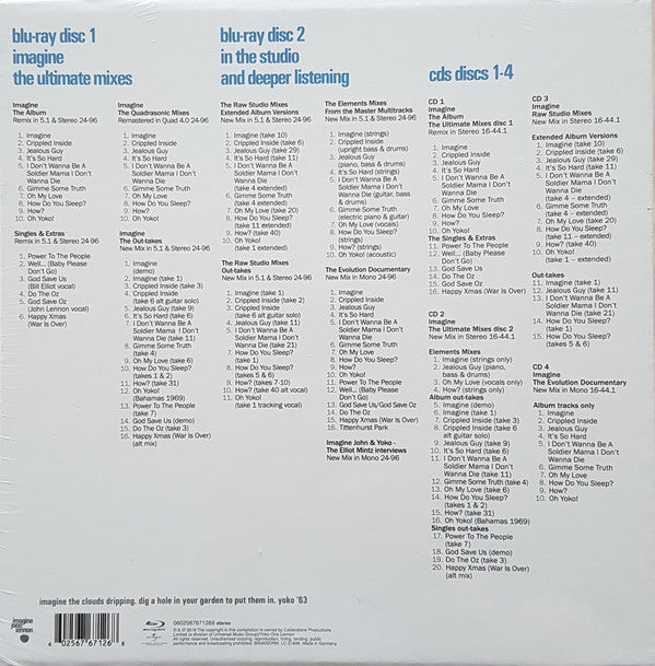 John Lennon - Imagine: The Ultimate Collection - Super Deluxe Box Set [Audio CD]