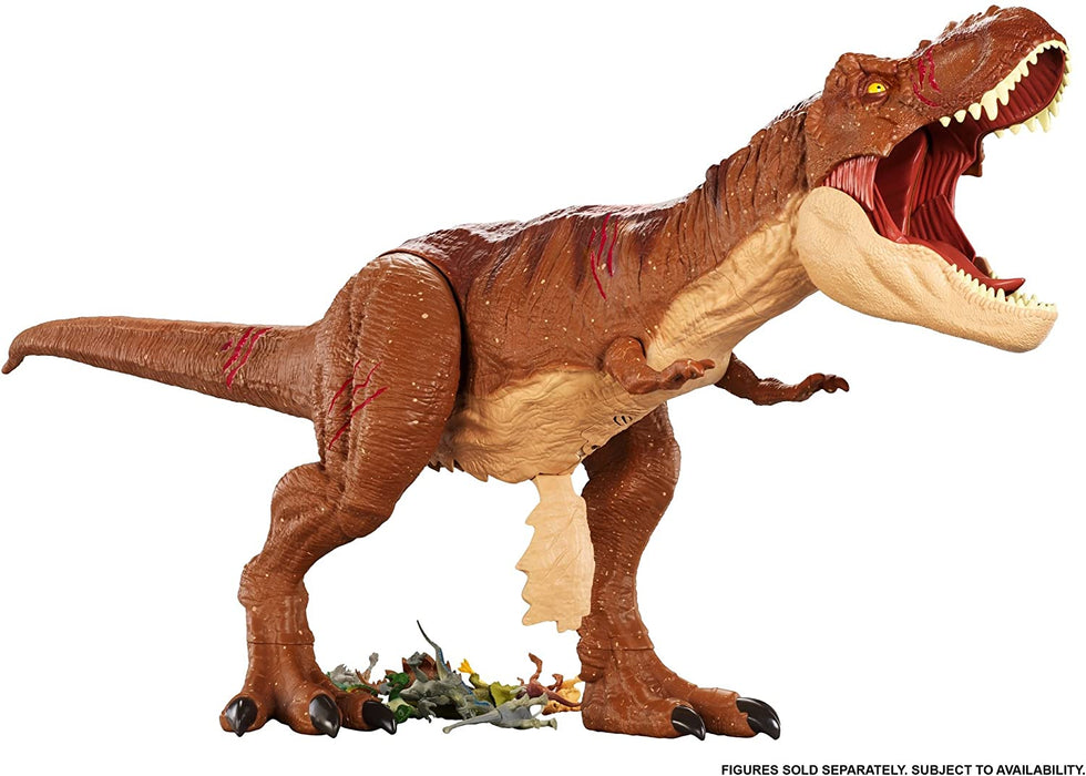 Jurassic World: Roarin' Super Colossal Tyrannosaurus Rex [Toys, Ages 4+]