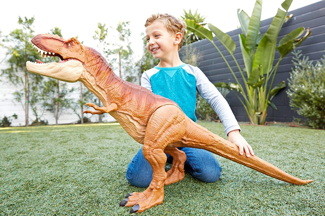 Jurassic World: Super Colossal Tyrannosaurus Rex [Toys, Ages 4+]