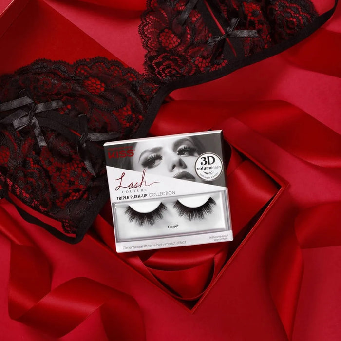 Kiss Lash Couture Triple Push-Up Eyelashes - Corset [Beauty]