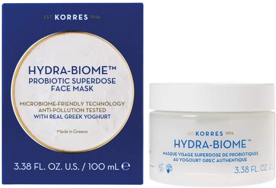 Korres Hydra-Biome Probiotic SuperDose Greek Yoghurt Mask - 100mL / 3.38 Fl Oz [Skincare]