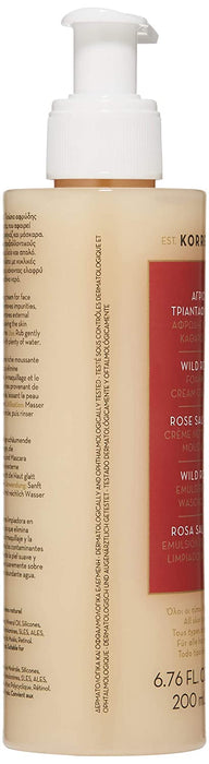 Korres Wild Rose Foaming Cream Cleanser - 200mL [Skincare]
