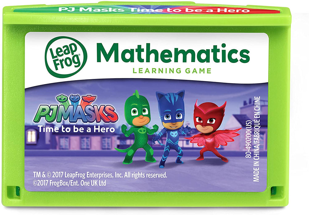 LeapFrog LeapPad: PJ Masks Time to Be a Hero Learning Game - English Version [Toys, Ages 3-5]