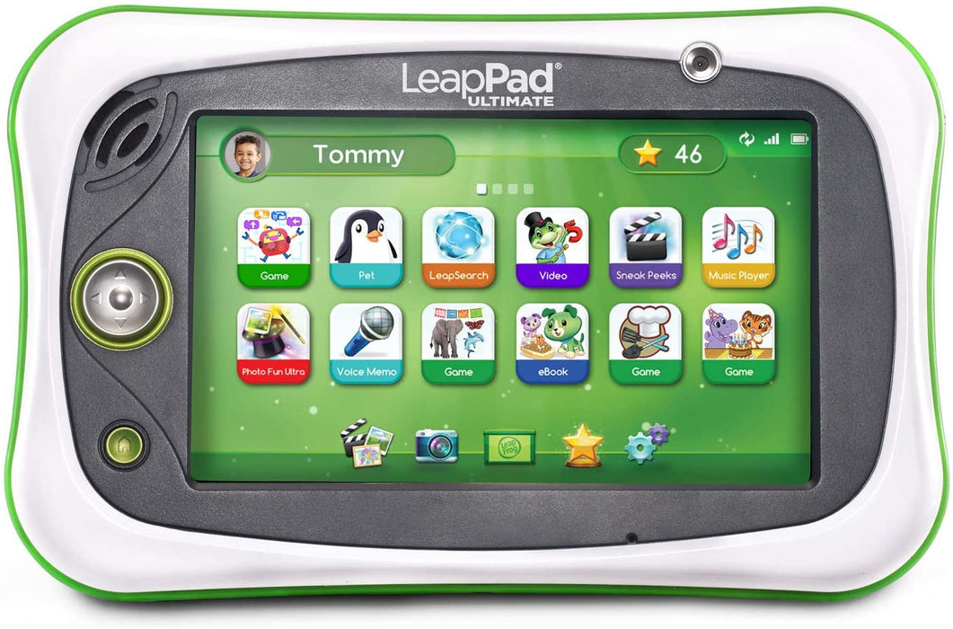 LeapFrog LeapPad - Ultimate Get Ready for School Tablet - Green [Toys, Ages 3-6]
