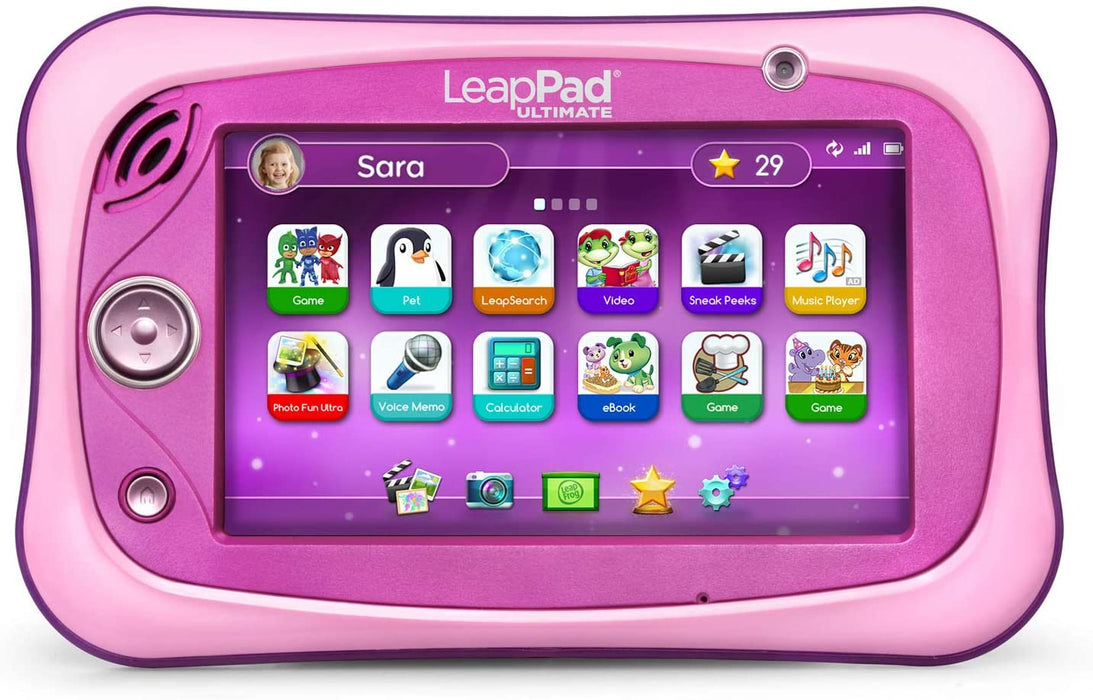 LeapFrog LeapPad - Ultimate Get Ready for School Tablet - Pink [Toys, Ages 3-6]