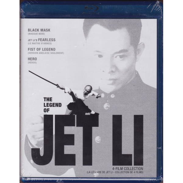 The Legend Of Jet Li: Black Mask / Fearless / Fist Of Legend / Hero [Blu-Ray Box Set]