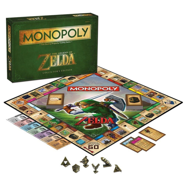 The Legend Of Zelda Collector's Edition Monopoly [Board Game, 2-6 Players]