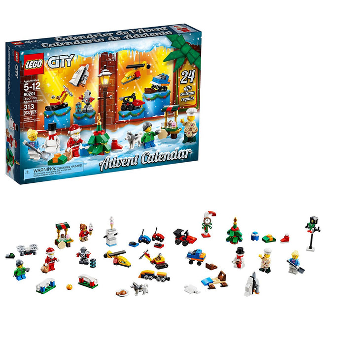 LEGO City: Advent Calendar (2018 Edition) - 313 Piece Building Kit [LEGO, #60201]