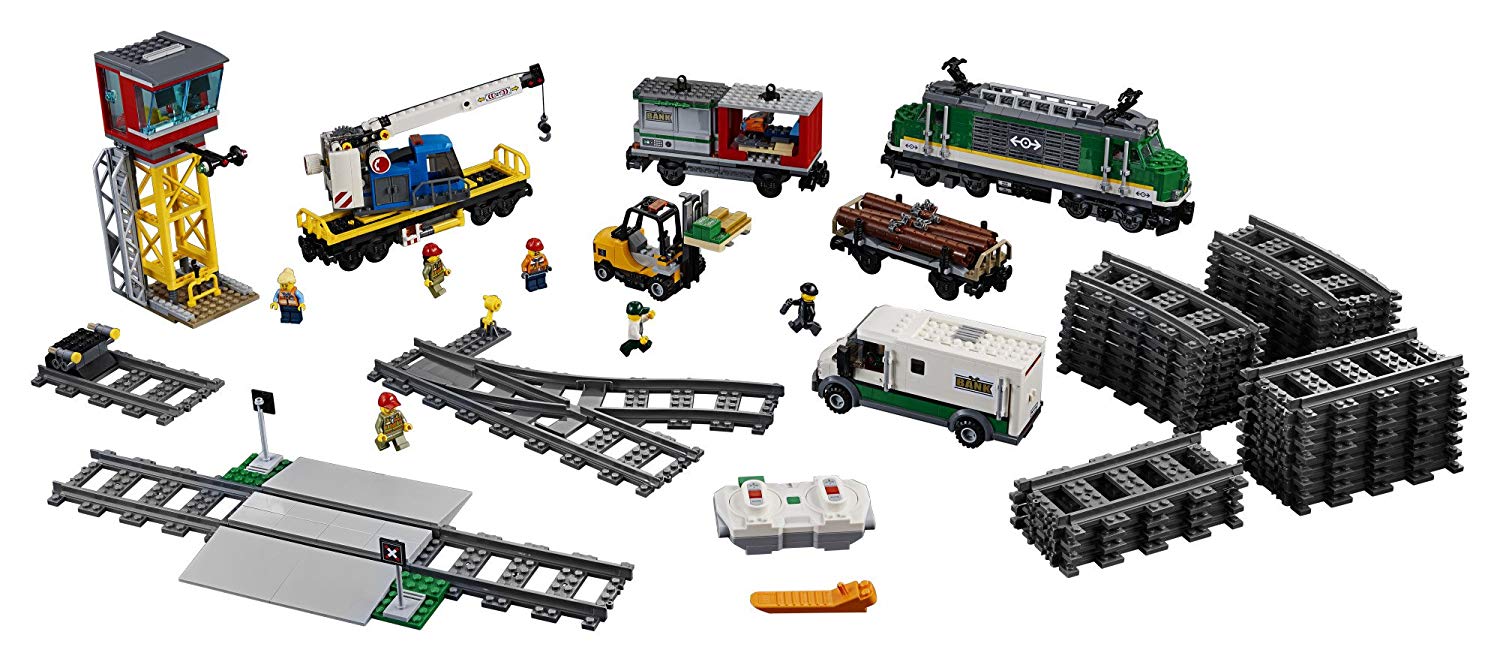 LEGO City: Cargo Train - 1226 Piece Building Kit [LEGO, #60198]]