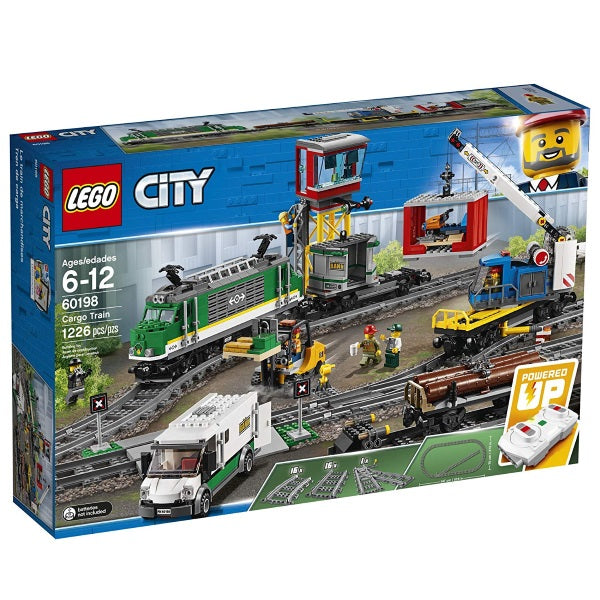 LEGO City: Cargo Train - 1226 Piece Building Kit [LEGO, #60198, Ages 6-12]