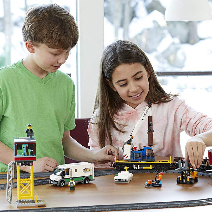 LEGO City: Cargo Train - 1226 Piece Building Kit [LEGO, #60198, Ages 6-12]