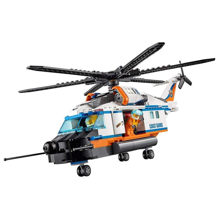 LEGO City: Heavy-Duty Rescue Helicopter - 415 Piece Building Kit [LEGO, #60166]]