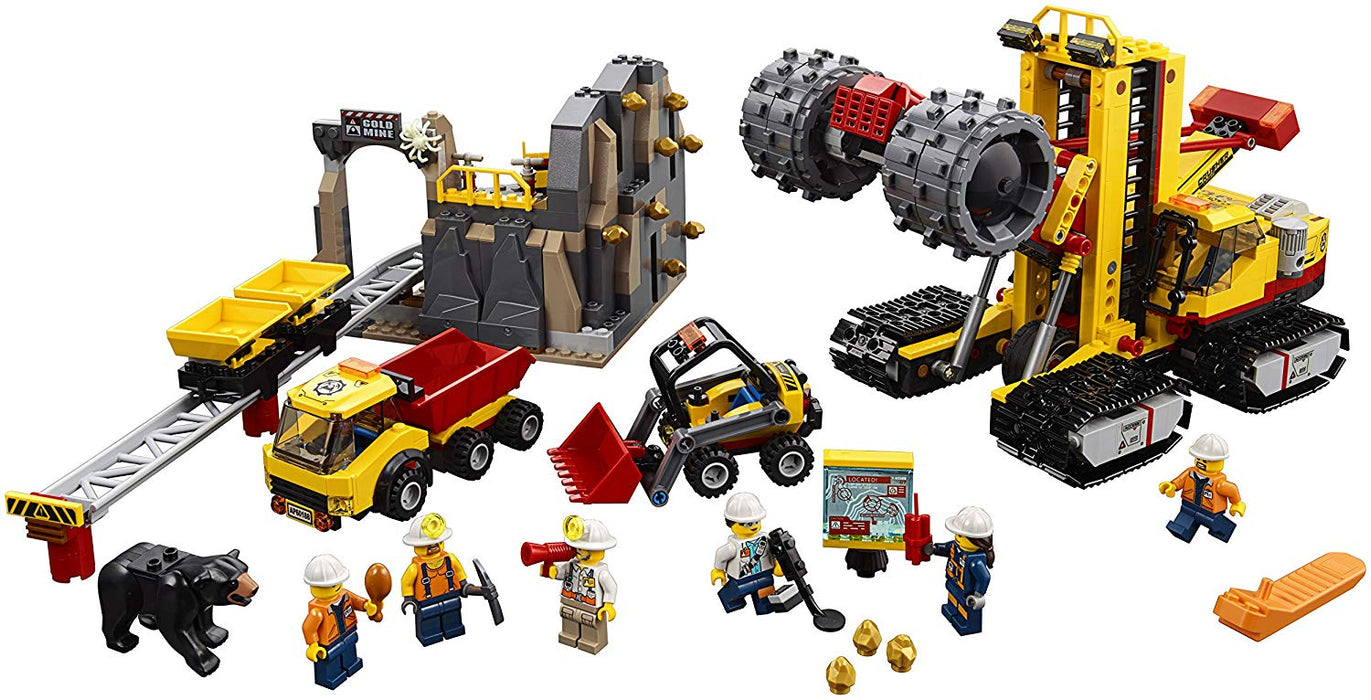 LEGO City: Mining Experts Site - 883 Piece Building Kit [LEGO, #60188]