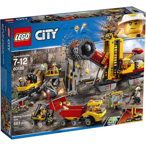 LEGO City: Mining Experts Site - 883 Piece Building Kit [LEGO, #60188]