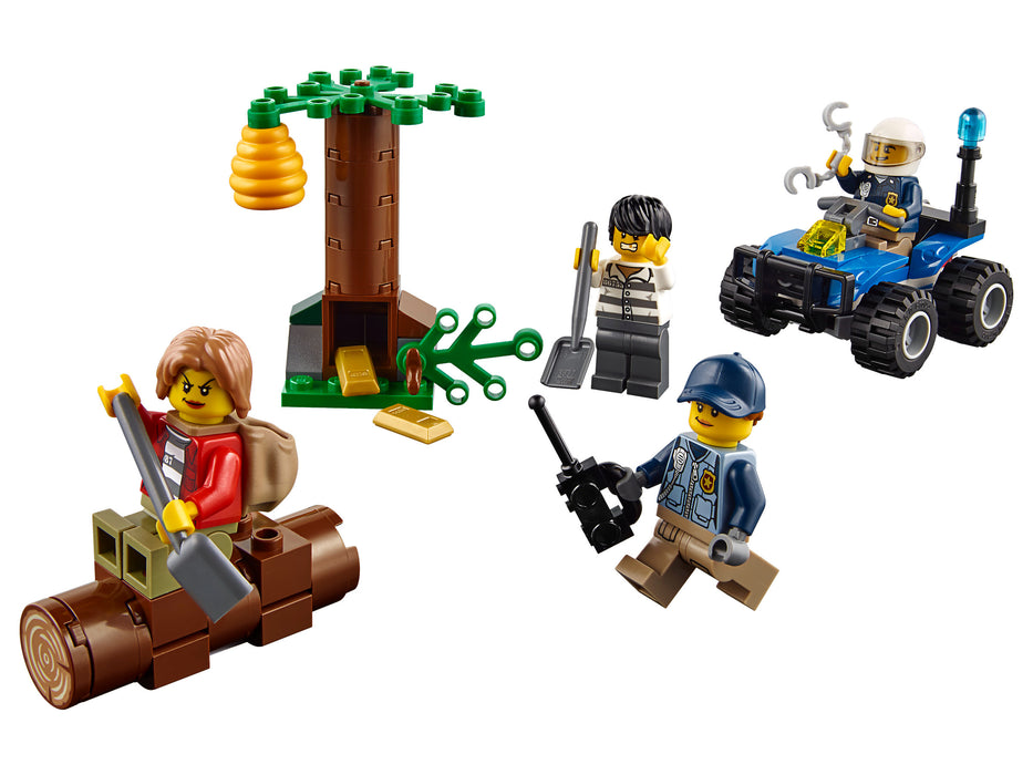 LEGO City: Off-Road Chase + Mountain Fugitives - 37 + 88 Piece Building Kits [LEGO, #60170 + 60171]