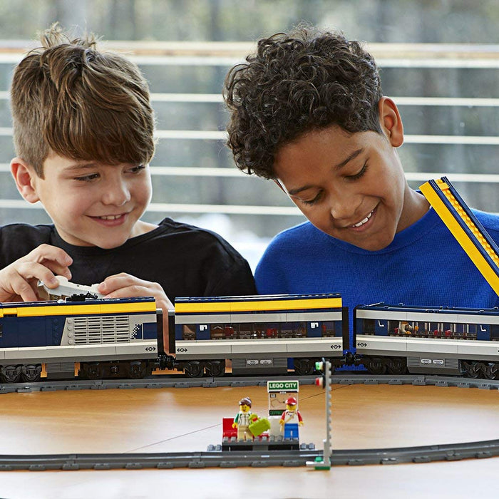 LEGO City: Passenger Train - 677 Piece Building Kit [LEGO, #60197, Ages 6-12]