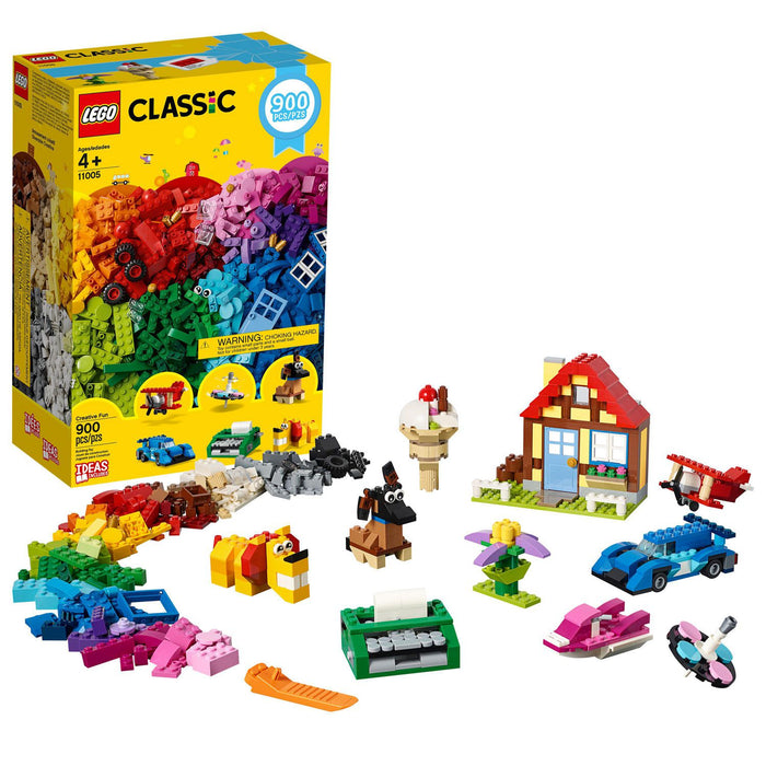 LEGO Classic: Creative Fun Box - 900 Piece Building Brick Set [LEGO, #11005]